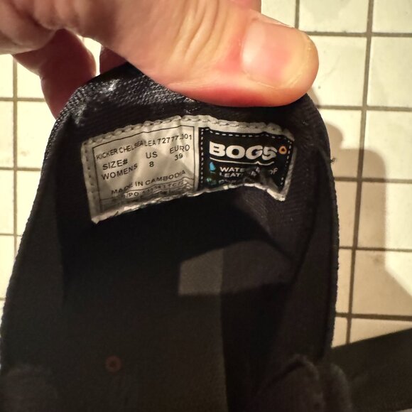 BOGS women's KICKER CHELSEA LEATHER - waterproof - Picture 5 of 5